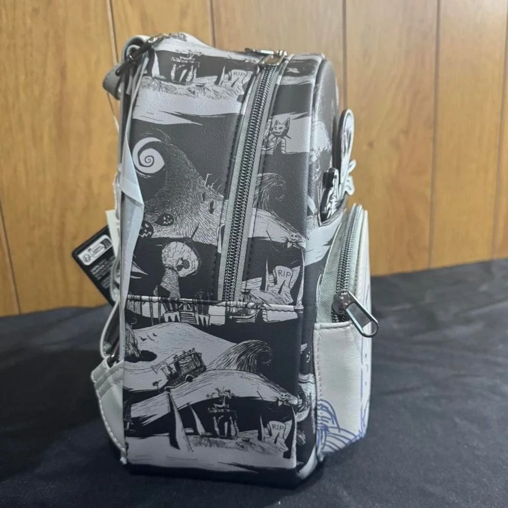 Loungefly NBC- Jack Skellington RIP backpack - JACK MOVES! NWT‎